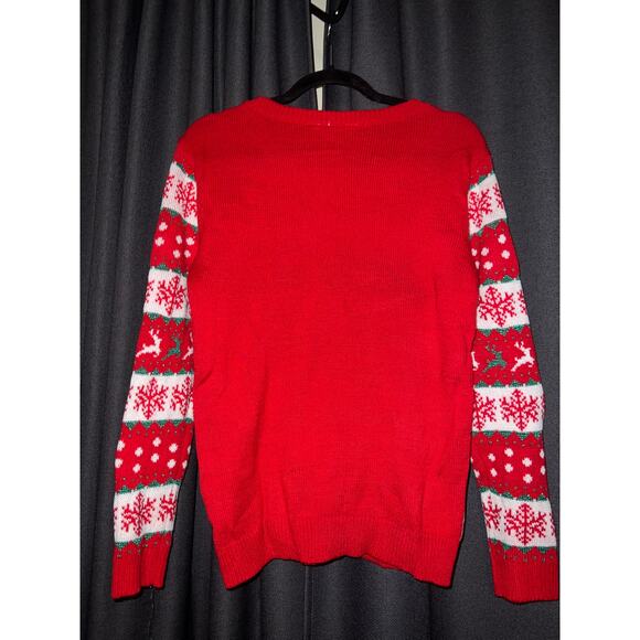 Ugly Christmas Sweater Xmas Size Large - Picture 3 of 3